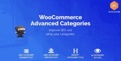 WooCommerce Advanced Categories