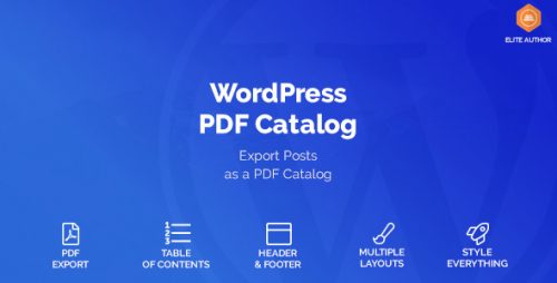 WordPress PDF Catalog