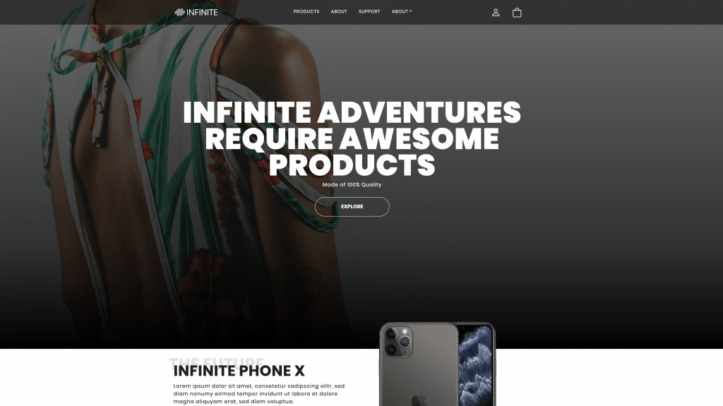 nextjs beispielseite