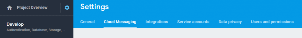 Server-Schlüssel abrufen