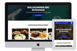 Website of Mykonos Haselünne