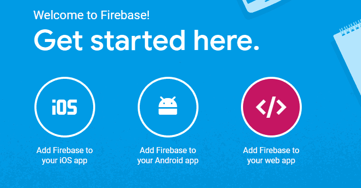 Add Firebase to Web app