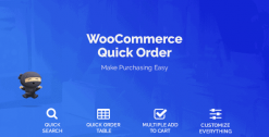 WooCommerce Quick Order