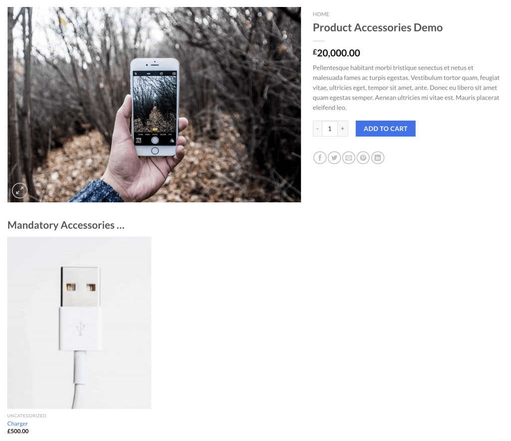 Mandatory WooCommerce Product Addons