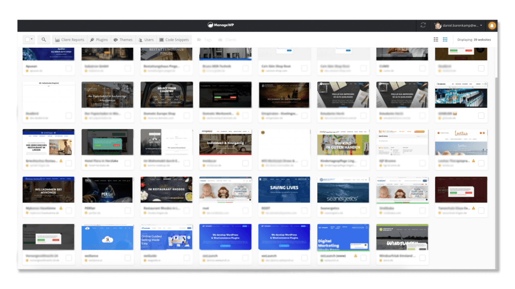WordPress maintenance