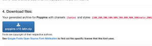 download fonts