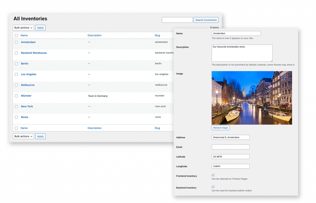 woocommerce multiple inventory locations