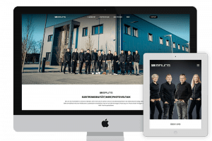 Bruns electrician Webdesign