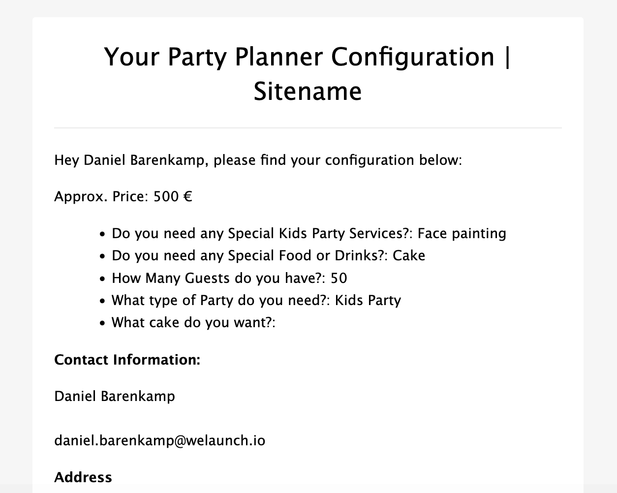 Setup WordPress Form Wizard Plugin - weLaunch