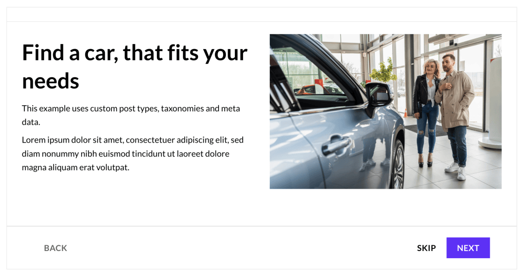shopping guide intro