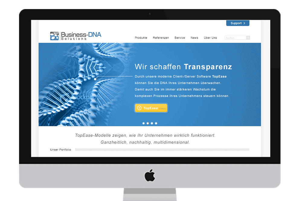 Business DNA webdesign