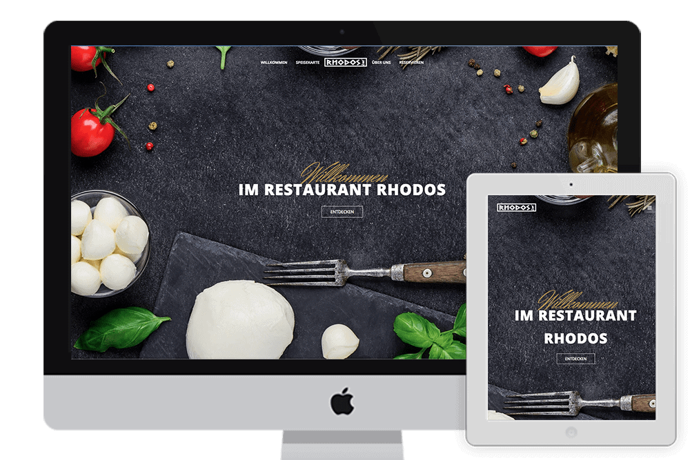 Rhodos Lingen Restaurant Website