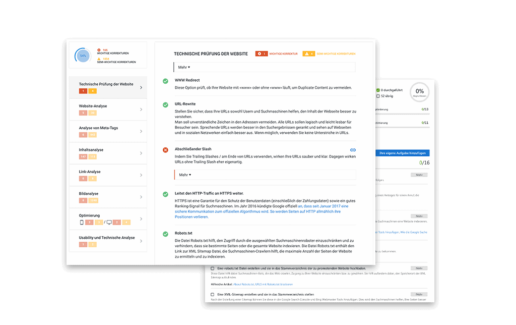 SEO optimizations