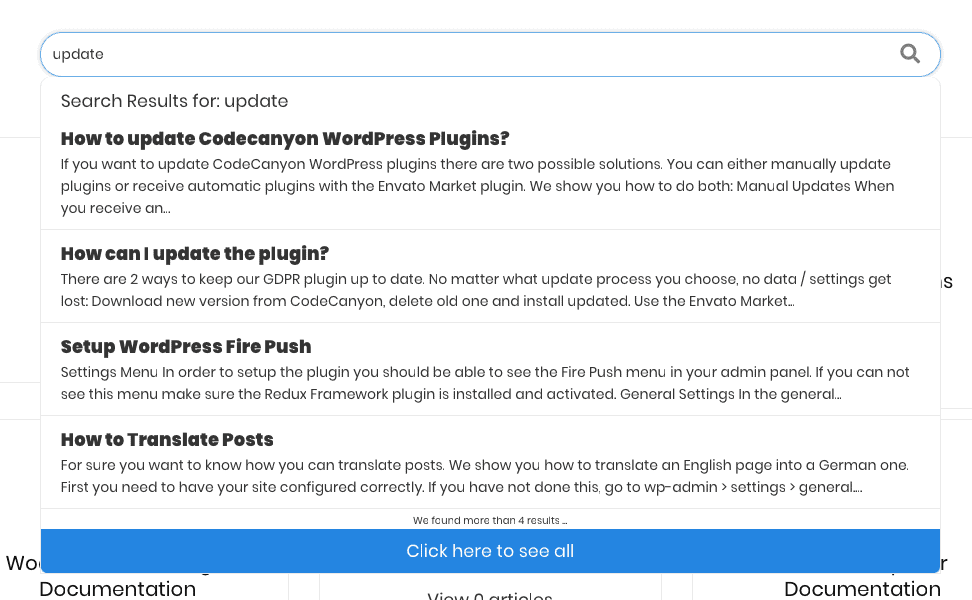 faq search