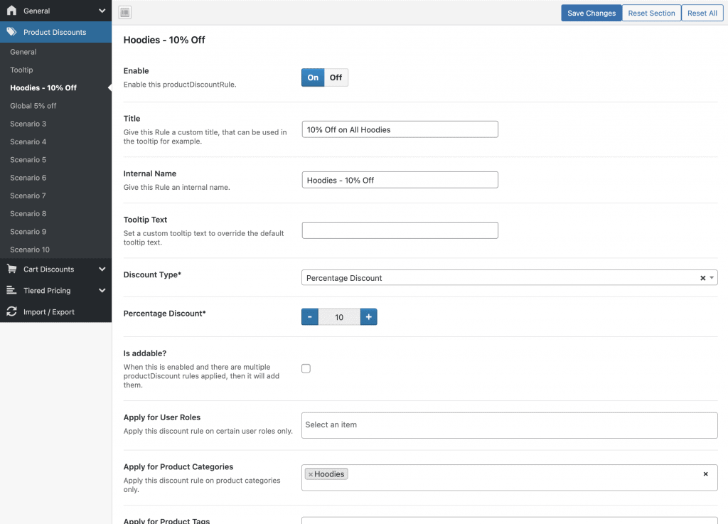 dynamic product pricing discounts