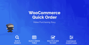 WooCommerce Quick Order