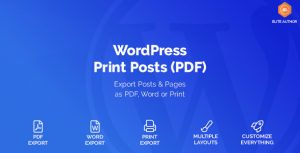 WordPress print Posts