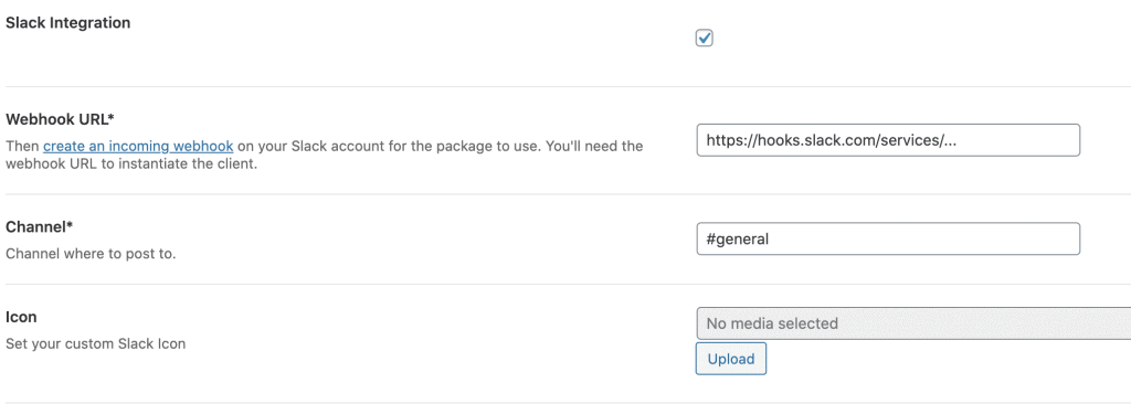 slack integration