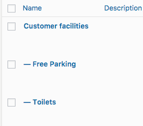 Store locator filters in Backend