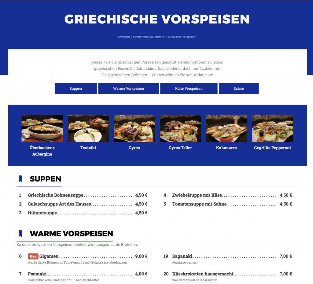 syrtaki online menu